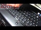 How to replace a Keyboard in laptop Toshiba Satellite C660, remove keyboard, replacement