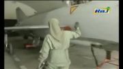 خلبان زن جنگنده اف-7 پاکستان با حجاب اسلامی