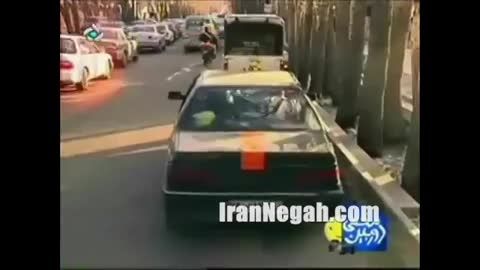 دوربین مخفی خنده دار ایرانی- راننده ناشی ...حتما ببینید