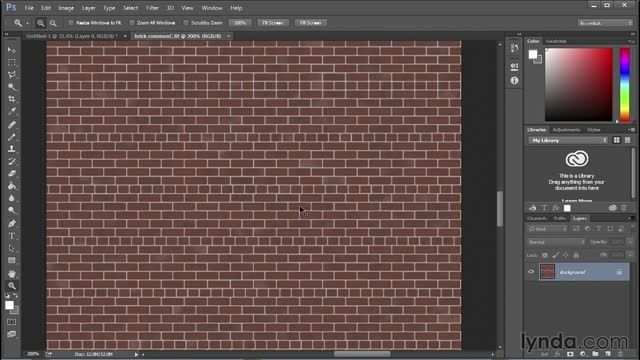 Creating Textures - Brick and Brick-Bond Patterns