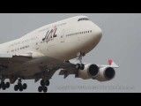 747 ژاپن ایرلاین - فرود در ناریتا