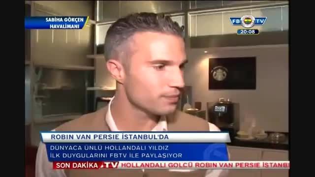 مصاحبه روبن ون پرسی با تلویزیون ترکیه