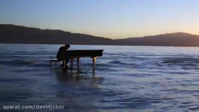 Dubstep Piano on the lake - Radioactive - With William