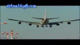 فرود مشل هواپیمای 747