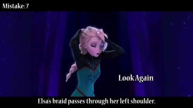 33 اشتباه در انیمیشن &quot;یخ زده_Frozen&quot;...هااان؟؟؟