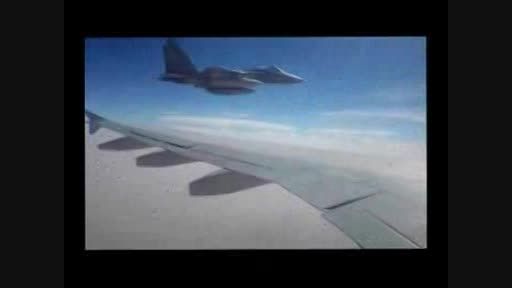 تهدید هواپیمای مسافربری ایرانی توسط جنگنده های سعودی