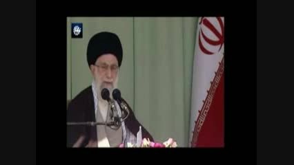 صحبت های رهبری درباره دوران دفاع مقدس در کرمانشاه