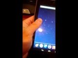 لقی صفحه nexus 7