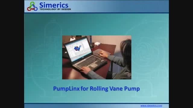 PumpLinx CFD Simulation for Rolling Vane Pump