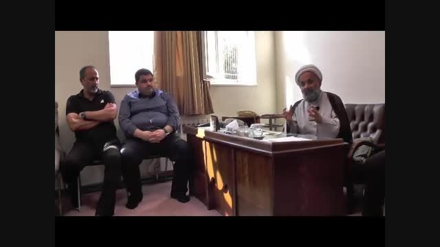 ویدیو نشست صمیمی عوامل خونه به خونه و امام جمعه بابل