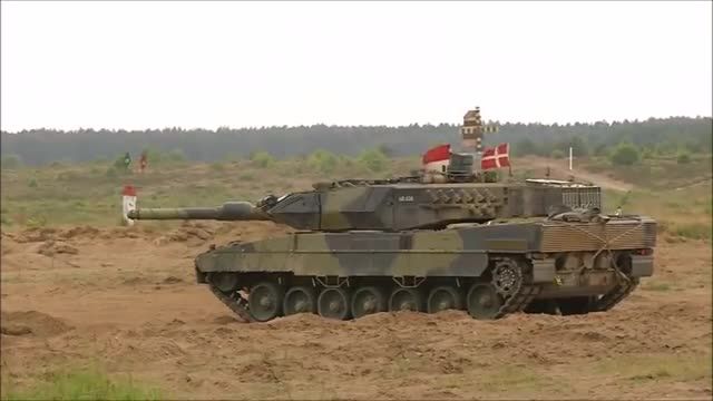 تمرین تانک های آمریکا و دانمارک در لهستان : SABRE STRIK