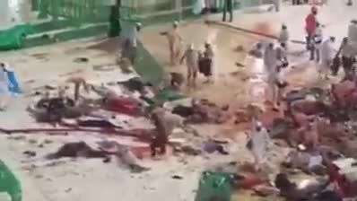 ده ها کشته و زخمی در حادثه سقوط جرثقیل در مسجدالحرام