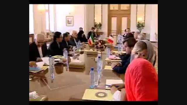 دیدارهای فابیوس، وزیر خارجه فرانسه با حسن روحانی