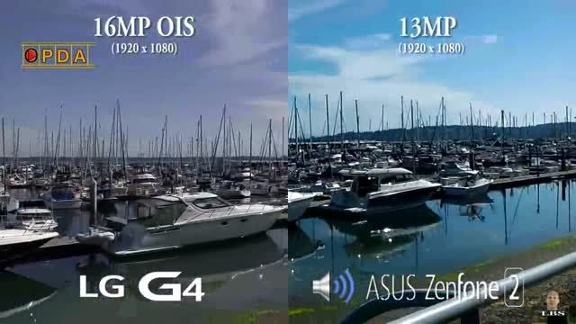 مقایسه ی فیلم برداری LG G4 و ZenFone 2