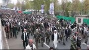 در حاشیه تجمع فرماندهان بسیج سراسر کشور در مصلای تهران