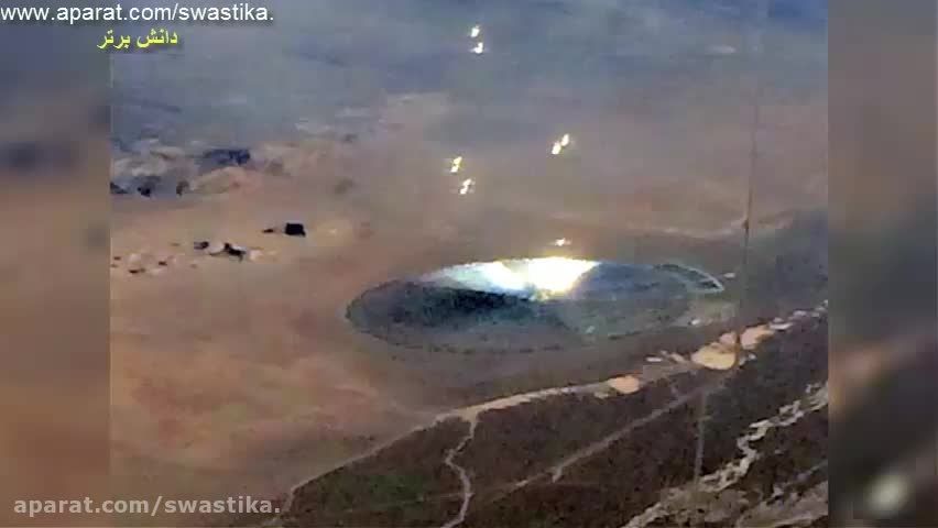 دیسک عجیب در صحرای نوادا