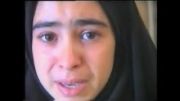 فیلم اشك های دختر دانش آموز بر مظلومیت شهدا