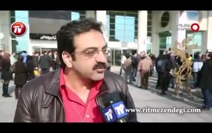 سید جواد یحیوی در حاشیه جشنواره فجر