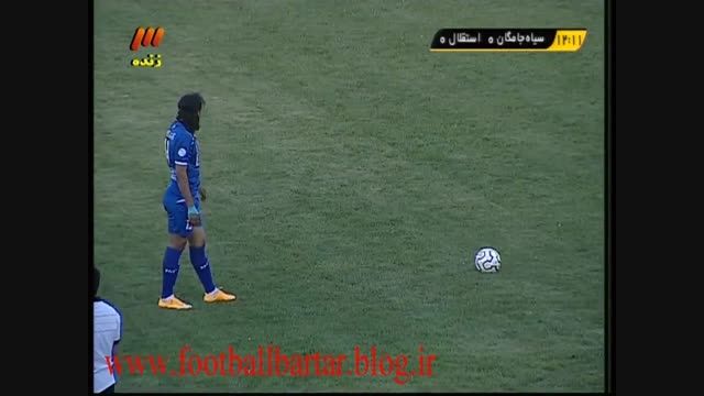 استقلال تهران-سیاه جامگان مشهد بازی نخست لیگ برتر 94-95