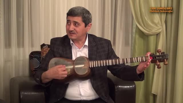 آموزش تار آذربایجان- درس سه- تمرین