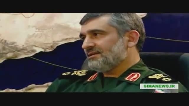 توضیحات فرمانده هوافضای سپاه درباره RQ170 ایرانی