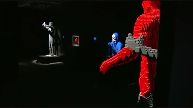 بزرگترین نمایشگاه آثار هنری لگو در جهان