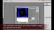 تلسکوپ هابل چگونه از فضا تصاویر رنگی می گیرد؟