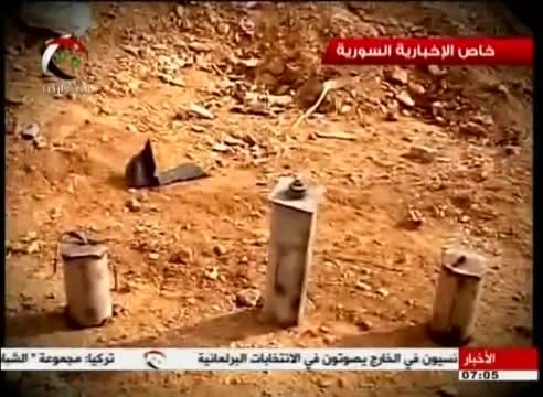 هلاکت تکفیری های داعش در منطقه نفتی حقل الشاعر حمص