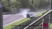 تصادف سنگین گلف GTI در پیست نیوبرگ رینگ