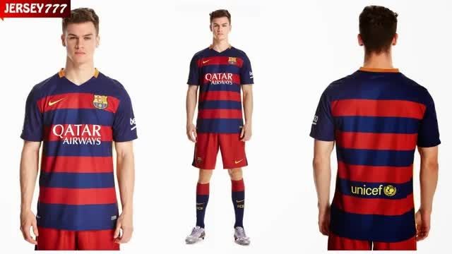 پیراهن بارسلونا برای فصل 2015-2016