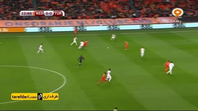 خلاصه بازی هلند 1-1 ترکیه