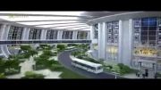 فرودگاه فوق العاده زیبا در حال ساخت در ترکمنستان
