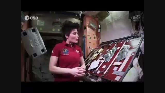 آشپزی فضانوردان ایستگاه فضایی