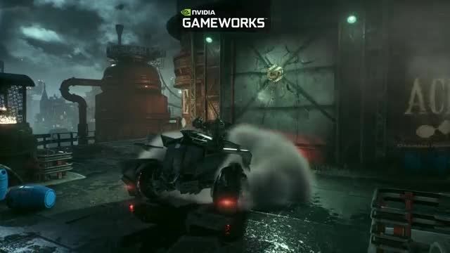 Batman: Arkham Knight NVIDIA GameWorks Batmobile Video