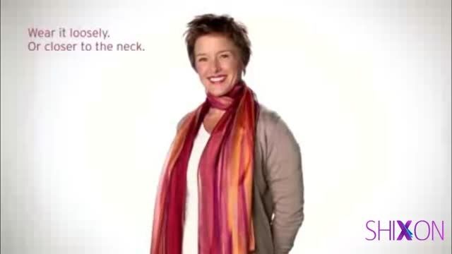 آموزش بستن 8 مدل روسری به صورت شال گردن