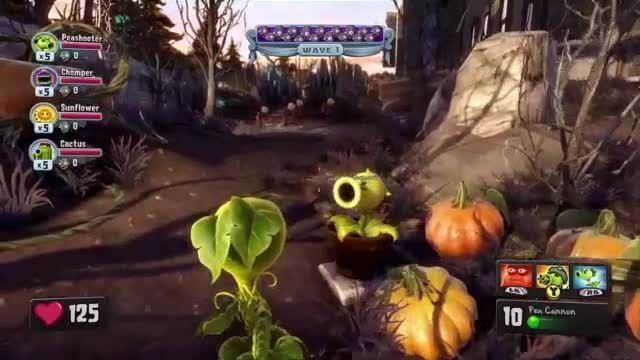 بازی بسیار زیبای plant vs zombis