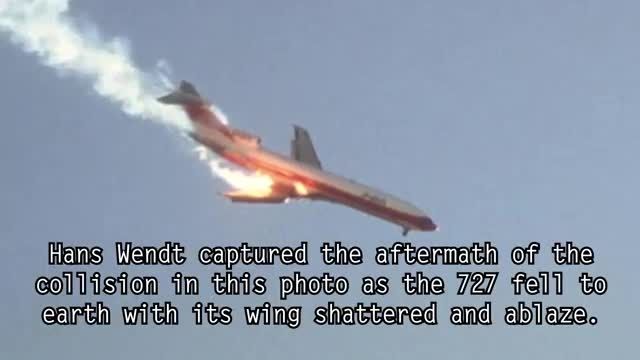 تصاویری از سقوط هواپیما