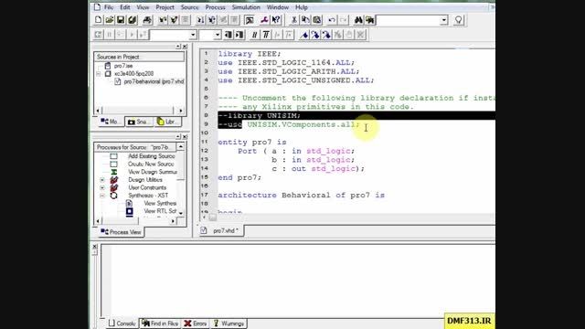 آموزش FPGA جلسه7 آموزش VHDL جلسه4 (قسمت1)