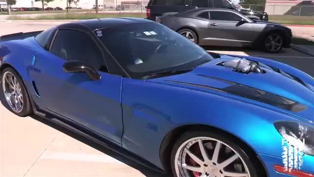 twin turbochargered corvette-شورولت کروت 2000 اسب بخار