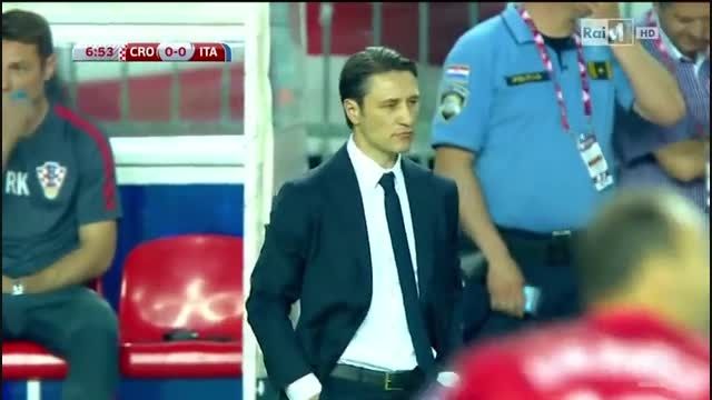 کرواسی 1 : 1 ایتالیا - مقدماتی یورو 2016