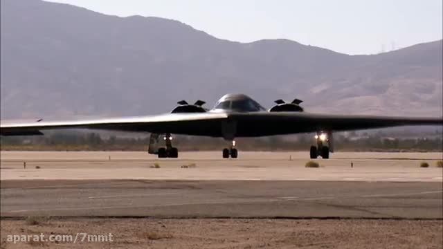 ویدیویی دیدنی و منحصر به فرد از بمب افکن B-2 Spirit