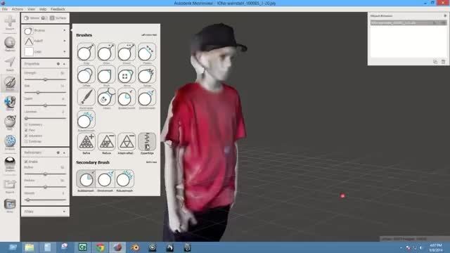 3d scan clean up