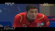پینگ پنگ-بازی زیبای دیمیتری اوچاروف با وانگ لیچین