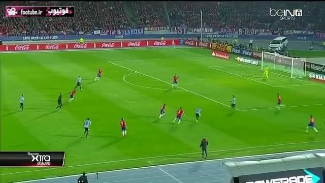 شیلی 1-0 اروگوئه - خلاصه بازی