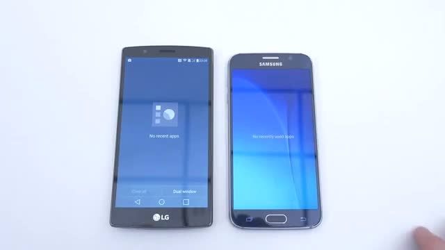 LG G4 vs Galaxy S6 _ Speed Test