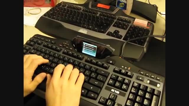 Logitech G19 Gaming Keyboard Unboxing Linus Tech Tips