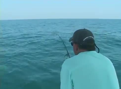 پریدن عجیب ماهی به داخل قایق ماهیگیری و وحشت ماهیگیران