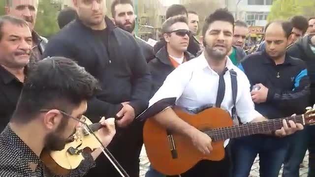 کنسرت خیابانی مجید خراطها