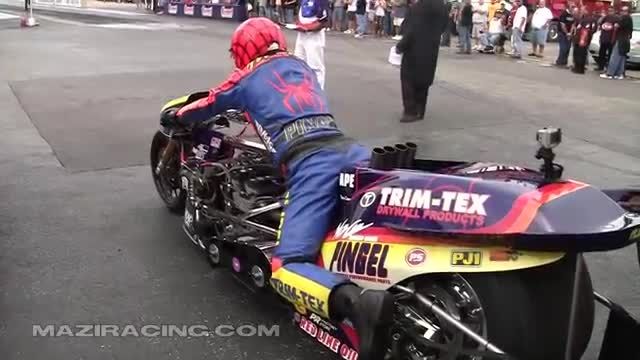 Nitro Top Fuel Motorcycle Drag Racing