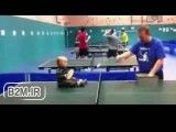 مهارت کودک 1/5 ساله در تنیس